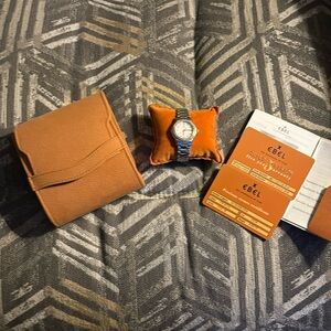 EBEL diamond silver /gold with oyster face watch